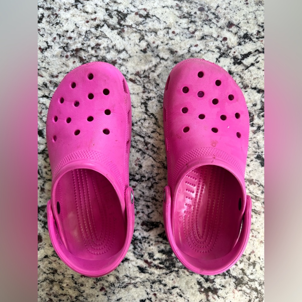 CROCS Pink Water Shoes with Signature Comfort